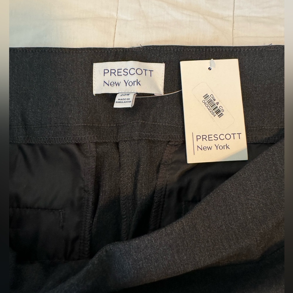 Grey Stretch Dress Pant